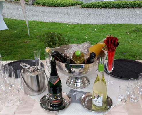 Sektempfang zur Hochzeit Leverkusen Bild 1 | ©Ihr Sektempfang