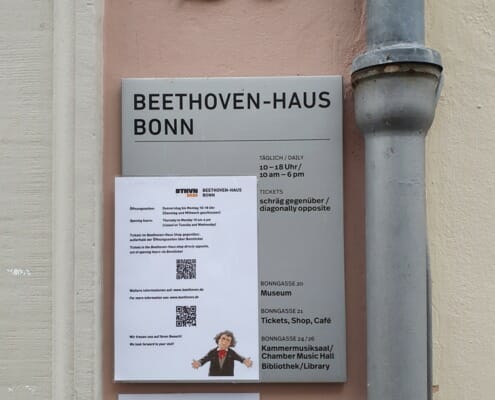 Empfang Beethoven Haus Bonn