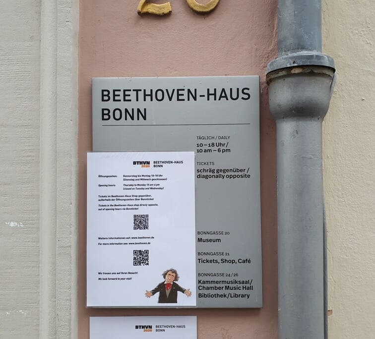 Empfang Beethoven Haus Bonn